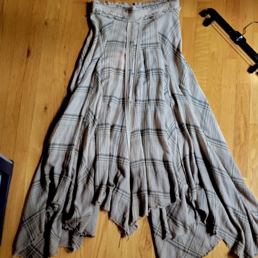 Free People Dipped Maxi Skirt (RARE)